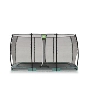 EXIT Allure Classic Bodentrampolin 214x366cm - grün