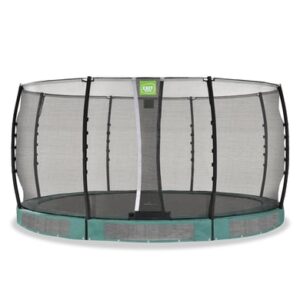 EXIT Allure Classic Bodentrampolin ø 427cm - grün