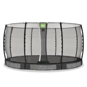 EXIT Allure Classic Bodentrampolin ø 427cm - schwarz