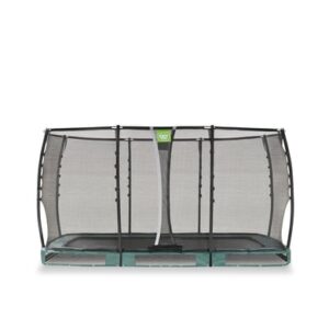 EXIT Allure Premium Bodentrampolin 214x366cm - grün