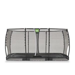 EXIT Allure Premium Bodentrampolin 244x427cm - schwarz