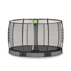 EXIT Allure Premium Bodentrampolin ø366cm - schwarz