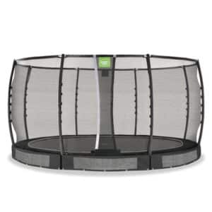 EXIT Allure Premium Bodentrampolin ø 427cm - schwarz