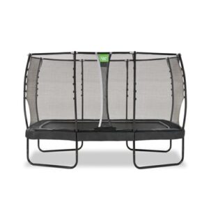 EXIT Allure Premium Trampolin 214x366cm - schwarz