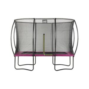 EXIT Trampolin Silhouette Rechteckig 244x366 cm - rosa