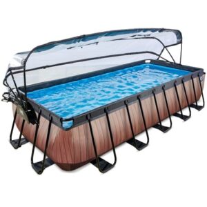 EXIT Wood Pool 540x250x100cm mit Abdeckung