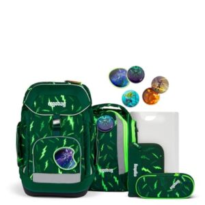 Ergobag Maxi Lumi - Schulrucksack Set 6tlg. Modell 2024 Bärtastisch