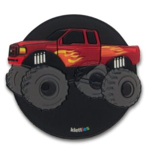 Ergobag Zubehör Klettie - 3D Silikon Monstertruck