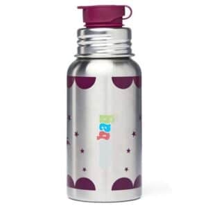 Ergobag Zubehör - Pura 500 ml Edelstahl Trinkflasche Pferdestar