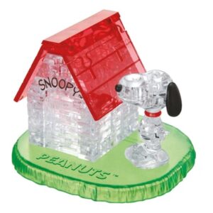 HCM Kinzel Crystal Puzzle Snoopy House Mehrfarbig