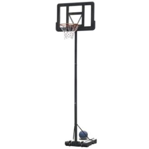 HOMCOM Basketballständer Schwarz