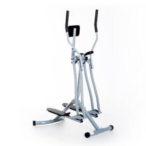 HOMCOM Crosstrainer mit LCD-Display grau