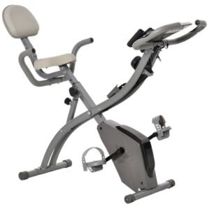 HOMCOM Fahrradtrainer mit LCD Display grau