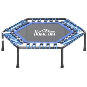 HOMCOM Fitness-Trampolin für Yoga blau