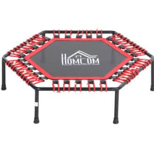 HOMCOM Fitness-Trampolin für Yoga rot