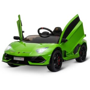 HOMCOM Kinderauto Lamborghini elektrisch grün