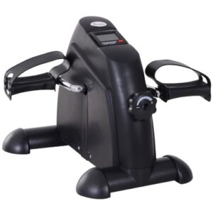 HOMCOM Pedaltrainer mit LCD-Display schwarz