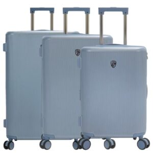 Heys Earth Tones - 4-Rollen-Trolley Set 3tlg. L/M/S erw. glacier grey