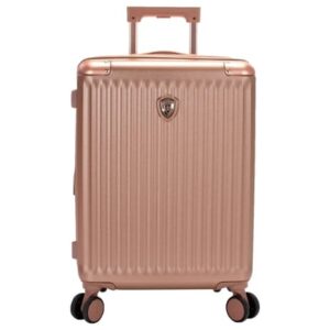 Heys Luxe - 4-Rollen-Kabinentrolley S 53 cm erw. rose gold