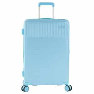 Heys Pastel - 4-Rollen-Trolley M 66 cm erw. blue