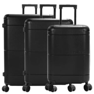 Heys Zen - 4-Rollen-Trolley Set 3tlg. erw. black