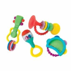 Infantino Musik Beißring Geschenk Set