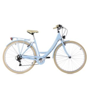 KS Cycling Damenfahrrad Cityrad 6-Gänge Toskana 28 Zoll Blau