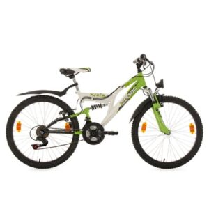 KS Cycling Kinderfahrrad 24'' Zodiac RH 38 cm weiß-grün
