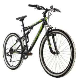 KS Cycling Mountainbike Fully 26 Zoll Scrawler Schwarz