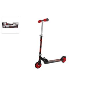 Kids Globe Farming Aluscooter klappbar Schwarz Schwarz