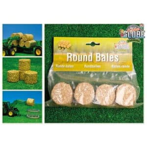 Kids Globe Farming Rundballen Heuballen Braun Braun