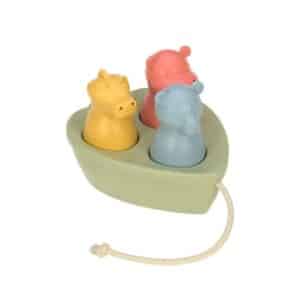 LÄSSIG Boat Toy Set Water Friends olive