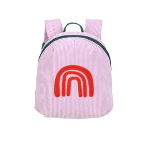 LÄSSIG Kindergartenrucksack Cord Little Gang - Regenbogen