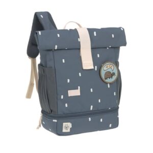 LÄSSIG Mini Rolltop Backpack Happy Prints midnight blue