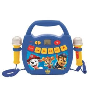 LEXIBOOK Paw Patrol - Mein erster digitaler Karaoke Player mit zwei Mikrofonen