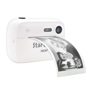 LEXIBOOK Starcam Sofortdruckkamera mit Selfi-Funktion und Thermopapier