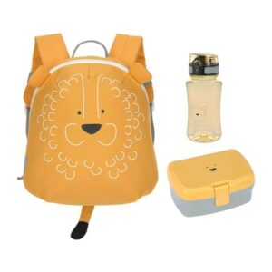 Lässig Kinderrucksack mit Brotdose & Trinkflasche About Friends gelb