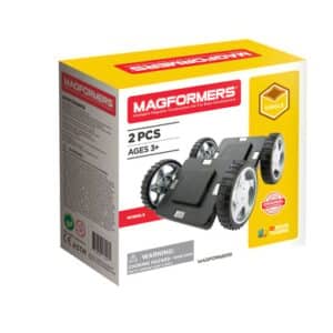 MAGFORMERS® Räder mit Grundplatte 2