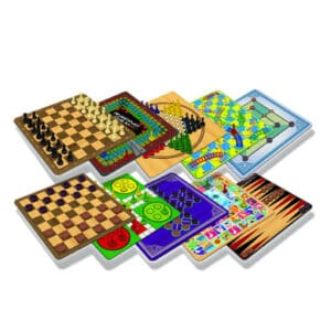 Merchant Ambassador Classic Games - 100 Game Set Mehrfarbig