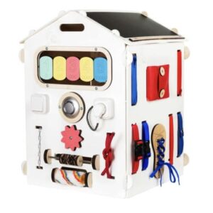 Montessori® BusyKids House - Weiss Montessori® by Busy Kids mehrfarbig