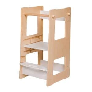 Montessori® Montessori® Lernturm XL + Brett/Rutsche Montessori® Kindermöbel mehrfarbig