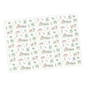 Nikima Geschenkpapier 5 Bögen Dinosaurier pastell – 1