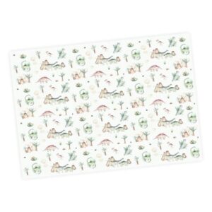 Nikima Geschenkpapier 5 Bögen Dinosaurier pastell – 1