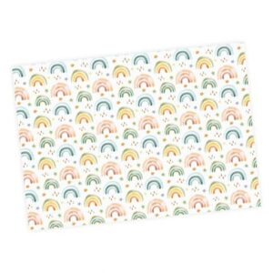 Nikima Geschenkpapier 5 Bögen Regenbogen – 1