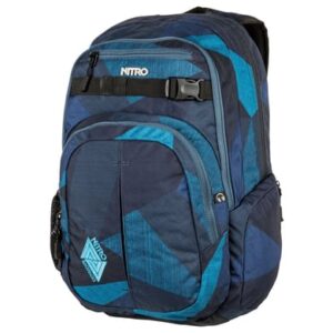 Nitro Chase - Laptoprucksack 17 51 cm fragments blue