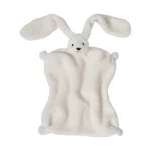 Nordic Coast Company Schnuffeltuch Hase Teddy natur