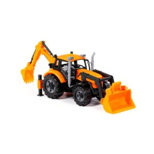 POLESIE® Traktor PROGRESS Baggerlader orange