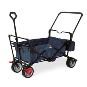 Pinolino Klappbollerwagen Paxi dlx Comfort mit Bremse marineblau