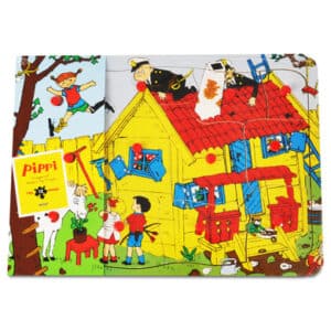 Pippi Langstrumpf Pippi Holz-Steckpuzzle