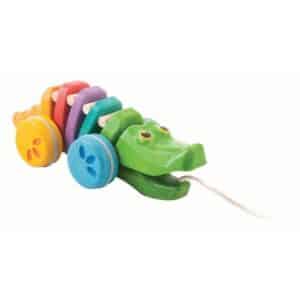 PlanToys Regenbogen Krokodil